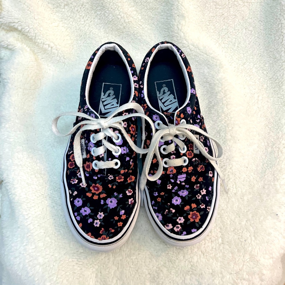 SHOES VANS ERA - FLORAL/COVERED DITSY TRUE WHITE